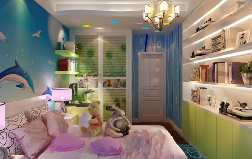 儿童房装修案例,儿童房装修注意事项