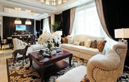 不同风格客厅装修案例