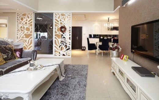 简欧风格装修小三房