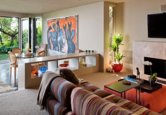 客厅隔断装修案例