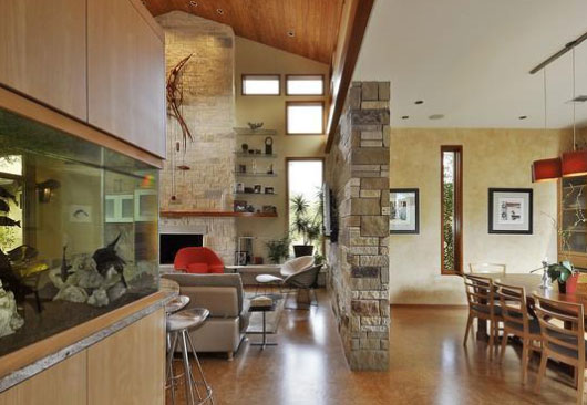 客厅隔断装修案例