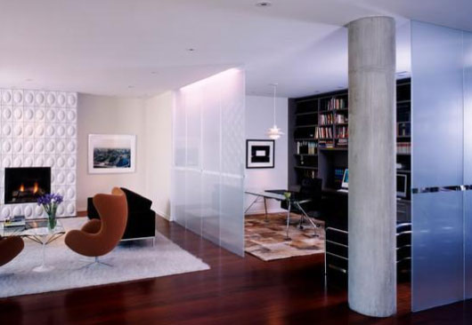 客厅隔断装修案例