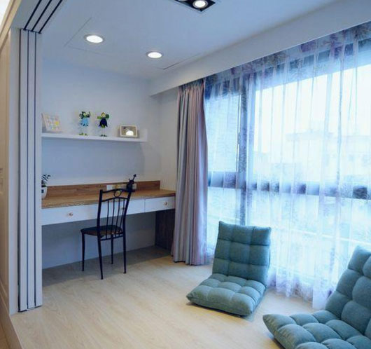 现代风格两房装修