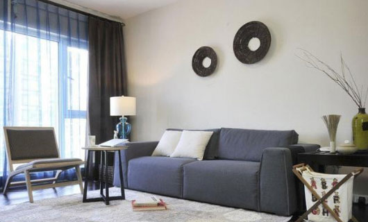 书柜电视背景墙