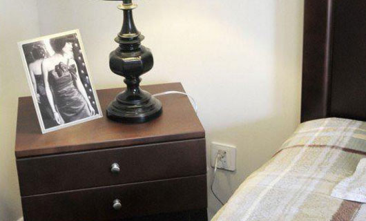 书柜电视背景墙