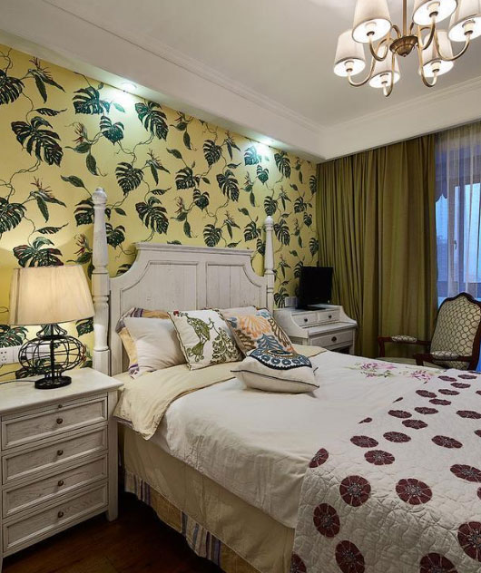 美式风格小两房装修案例