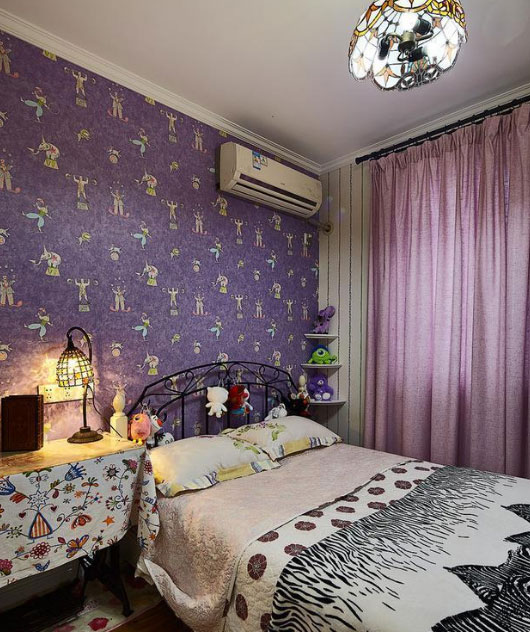 美式风格小两房装修案例