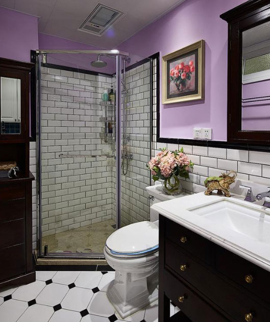 美式风格小两房装修案例