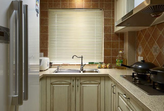 复古风格餐厅装修,两房装修案例