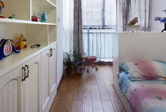 复古风格餐厅装修,两房装修案例