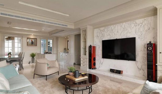 卫生间装修,温馨的三房装修