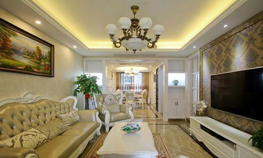 法式风情大三房装修