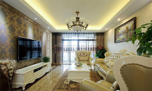 法式风情大三房装修
