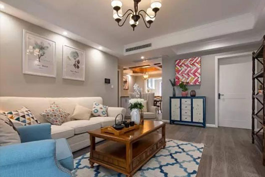 美式风格三房装修