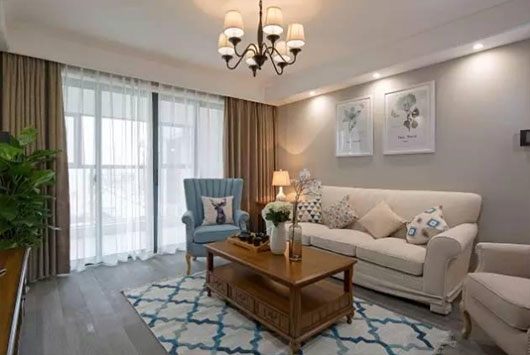 美式风格三房装修