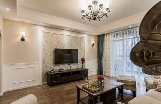 美式风格装修大三房