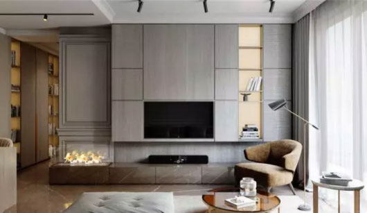 客厅餐厅厨房一体