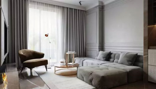 客厅餐厅厨房一体