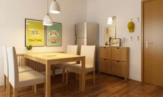 两房装修没吊顶墙面刷白