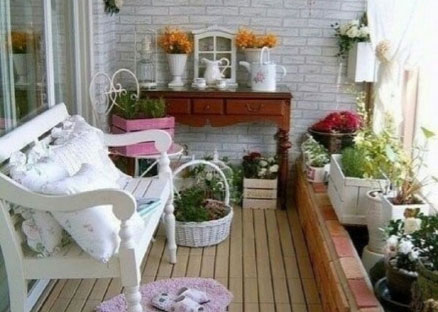 漂亮温馨的阳台装修案例