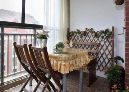 漂亮温馨的阳台装修案例