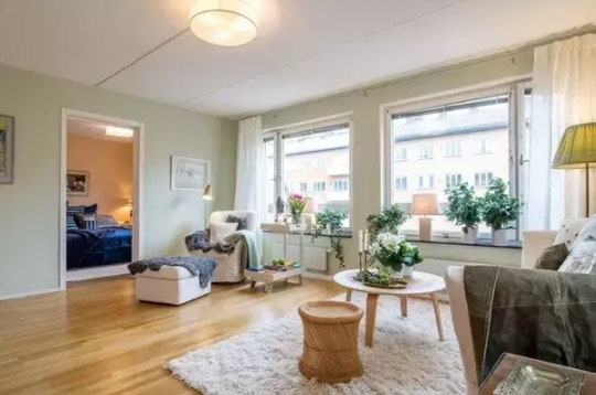 北欧风格装修小两房