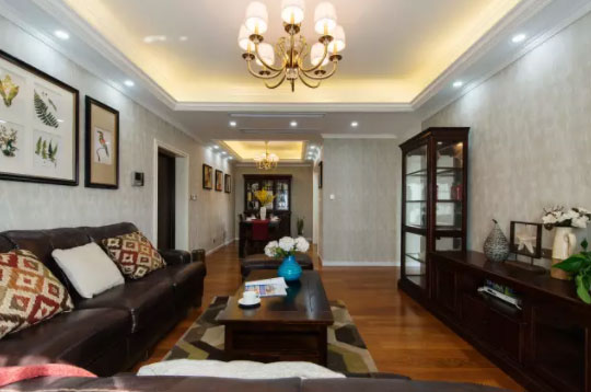 美式风格三房装修案例