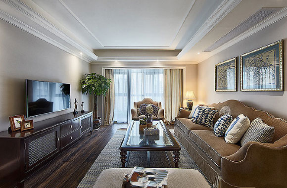 三房简约美式风格装修