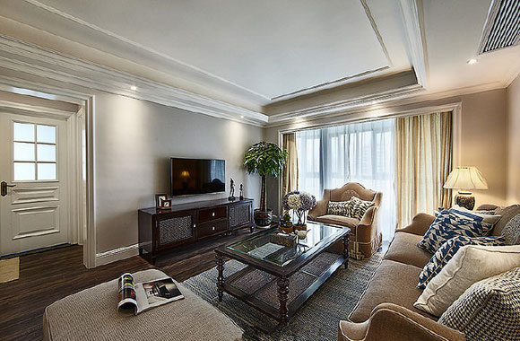 三房简约美式风格装修