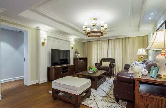 美式风格三房装修