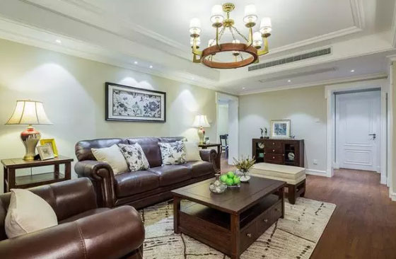 美式风格三房装修