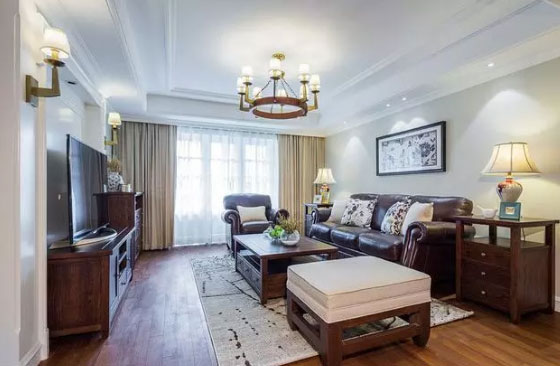美式风格三房装修