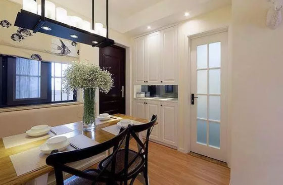 简约美式风格两房装修