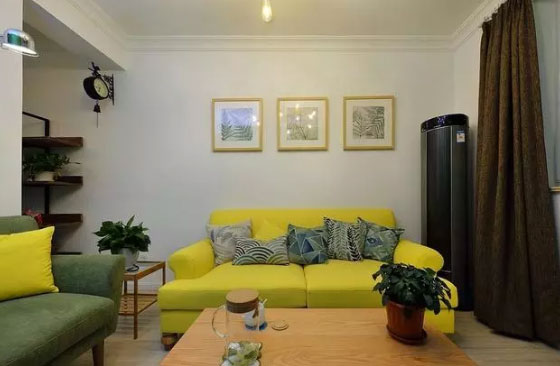 一室两厅装修格调清新