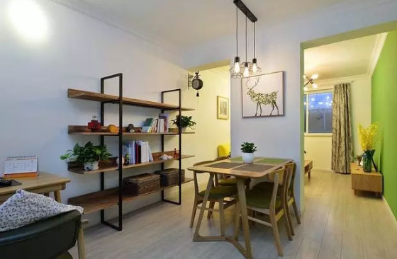 一室两厅装修格调清新