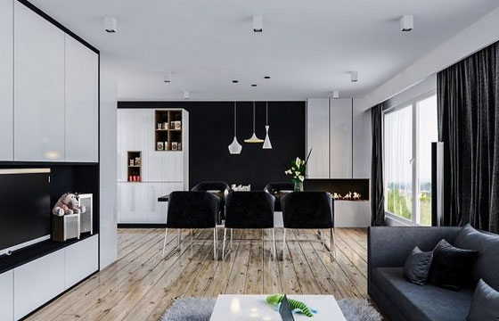 现代风格餐厅装修