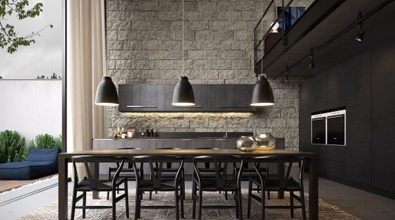 现代风格餐厅装修