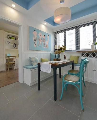 简约清新格调的三房装修