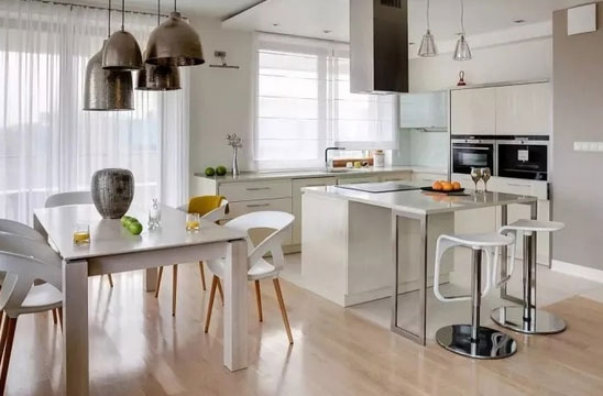 简洁实用的餐厅装修案例