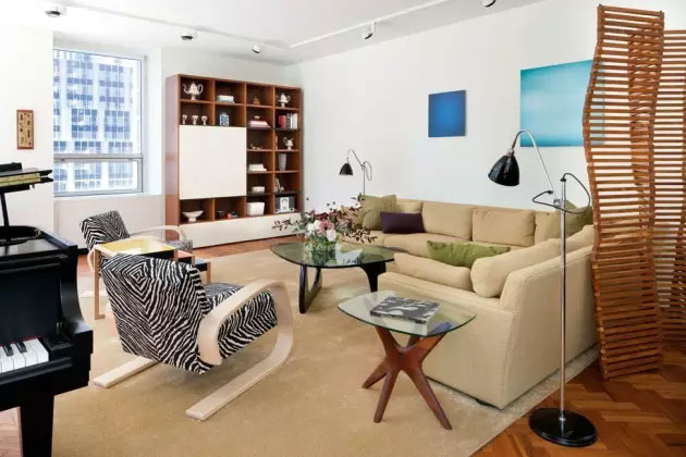 小型客厅沙发摆放