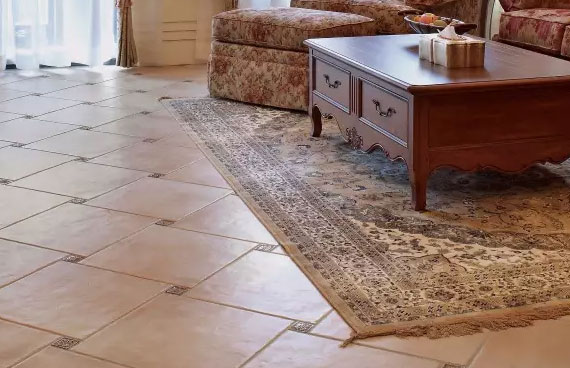 客厅瓷砖怎样铺更好看