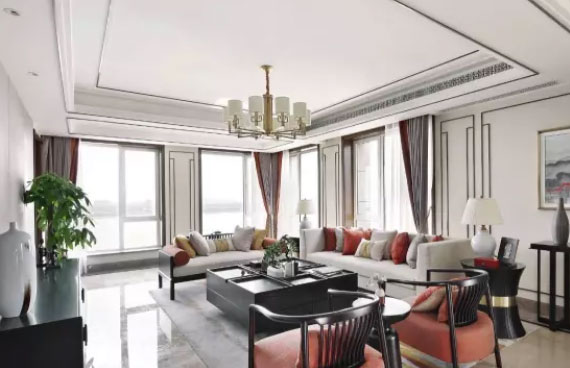 新中式风客厅装修