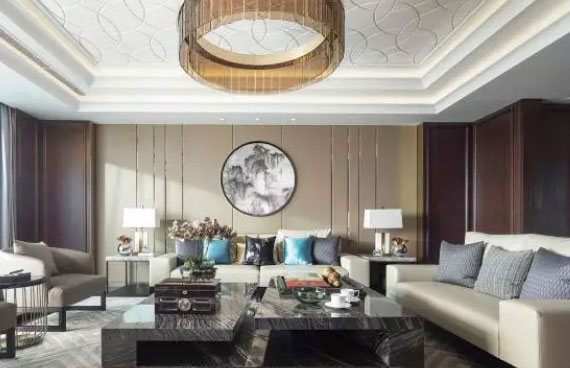 新中式风客厅装修