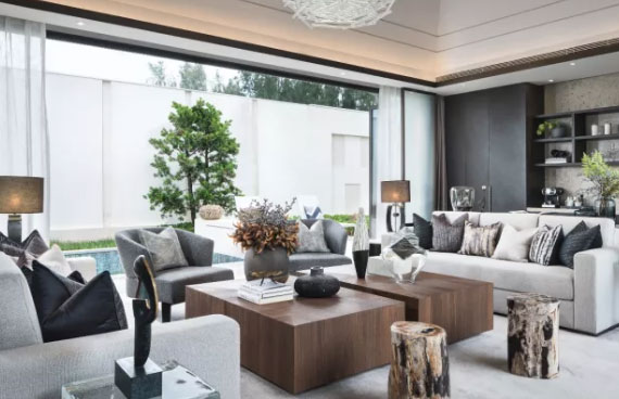 新中式风客厅装修