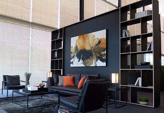 客厅式书房装修