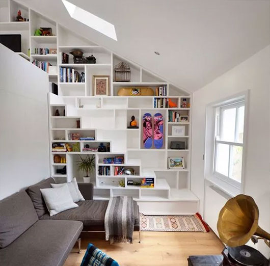 客厅式书房装修