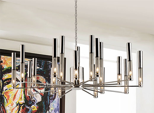 形状独特的吊灯