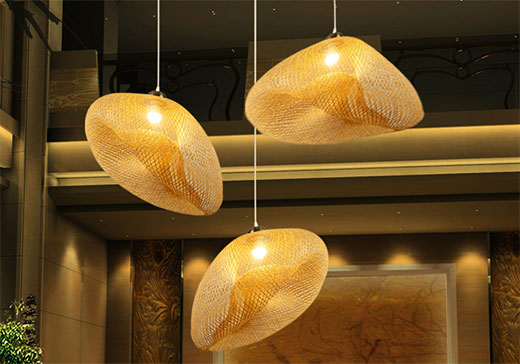 形状独特的吊灯