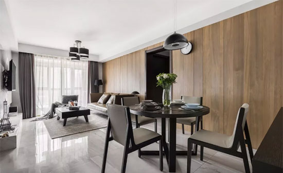 客厅餐厅一体式装修