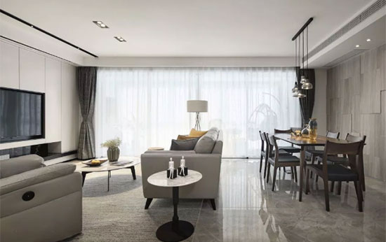 客厅餐厅一体式装修